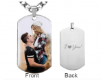 Photo Dog Tag Necklace