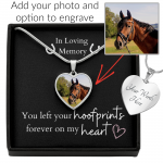 Horse Memorial Necklace Gift