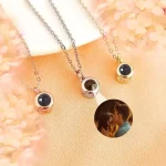 Simple Photo Projection Necklace